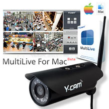 Y-cam MultiLive Mac-re is, rendelhet a Bullet Black