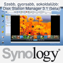Szoftveresen is elre lp a Synology: mr tesztelhet a DSM3.1