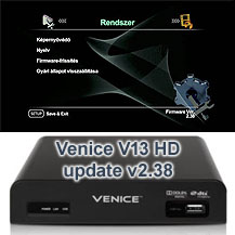 Megjult a Venice V13 HD menrendszere