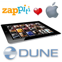 Zappiti-kompatibilis iPhone/iPad App