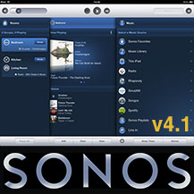 SONOS v4.1 frissts
