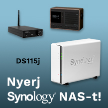 Nyerj Synology NAS-t zenelejtszddal!