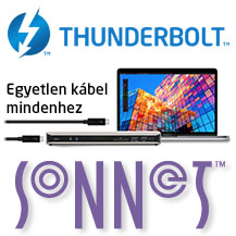 Thunderbolt 3-as dokkol a Sonnettl