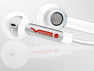 V-Moda bass freq Platinum White