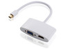 Dinic Mini DisplayPort-HDMI/VGA adapter