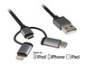 Dinic 3in1 HQ data/charging cable