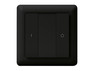 Heatit Z-Push Button 2 (matt fekete)