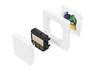 Heatit Z-TRM3 thermostat (RAL 9003)