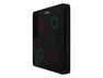 Heltun Touch Panel Switch Quarto (fekete-fekete)