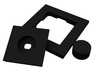 Heatit Plastic kit for Z-Dim (matt fekete)